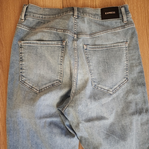 Express Slim Super Hise Rise Jeans - Picture 6 of 12